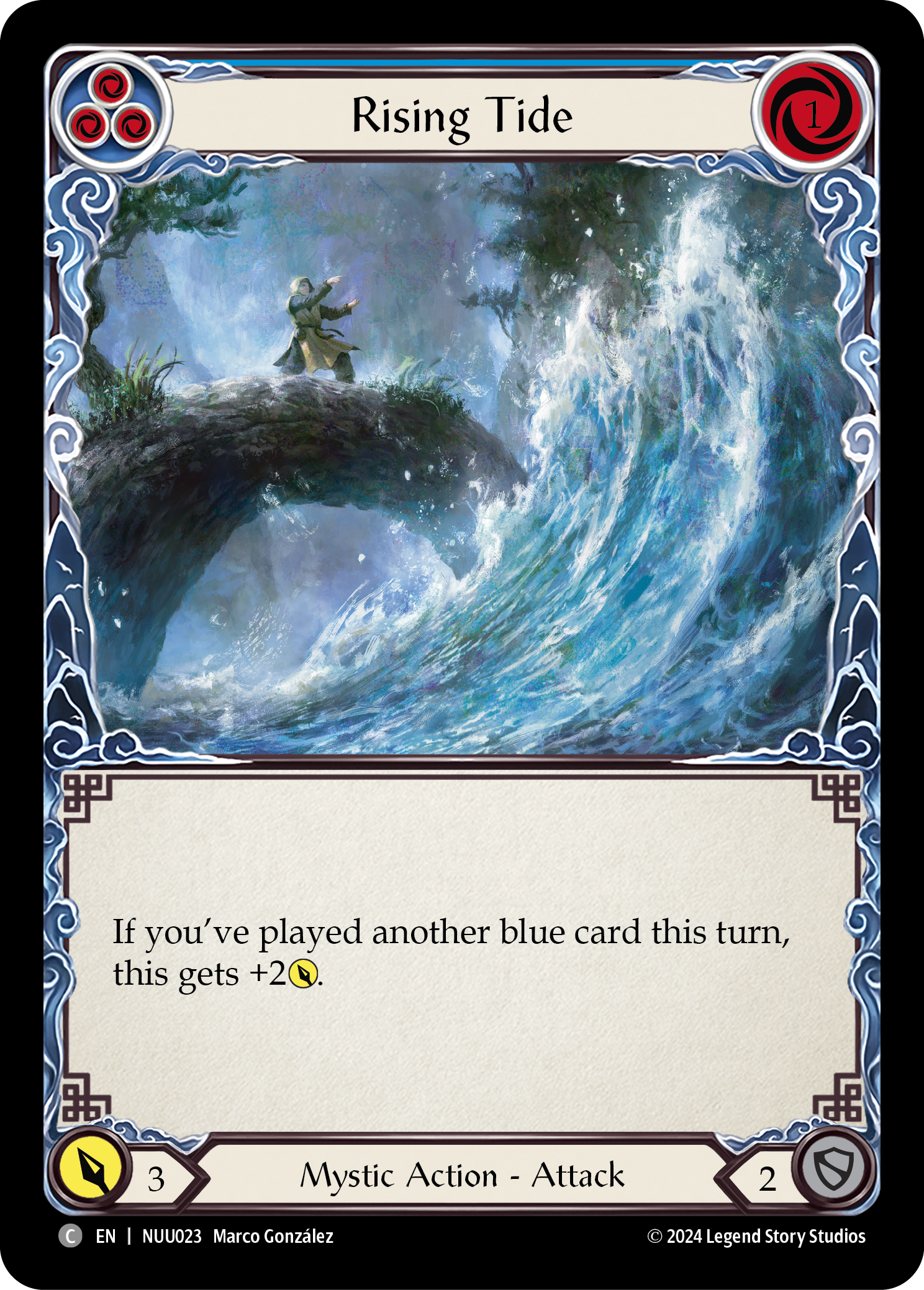 Rising Tide [NUU023] (Part the Mistveil Nuu Blitz Deck) | Chromatic Games