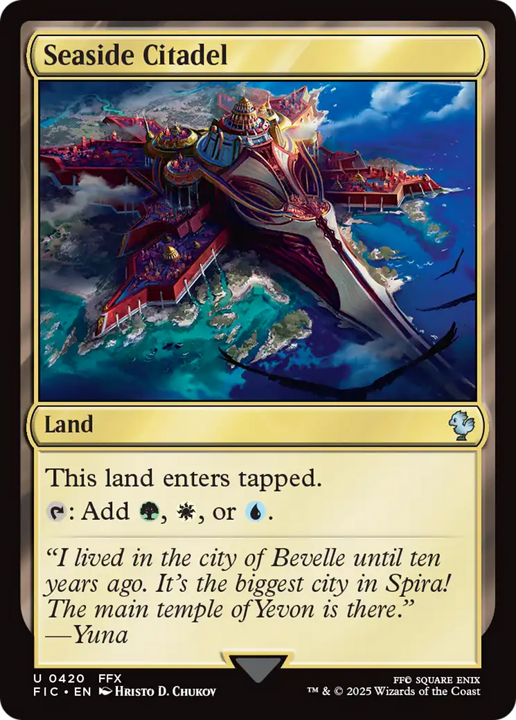 Seaside Citadel [FINAL FANTASY Commander] | Chromatic Games