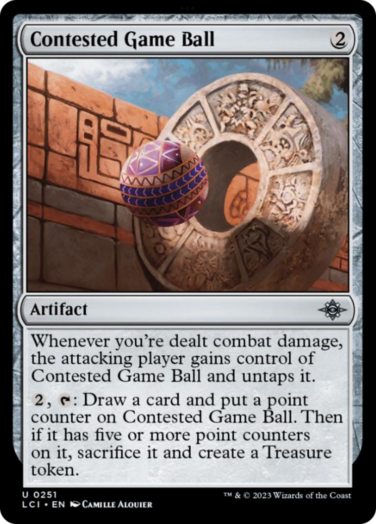 Contested Game Ball [The Lost Caverns of Ixalan] | Chromatic Games