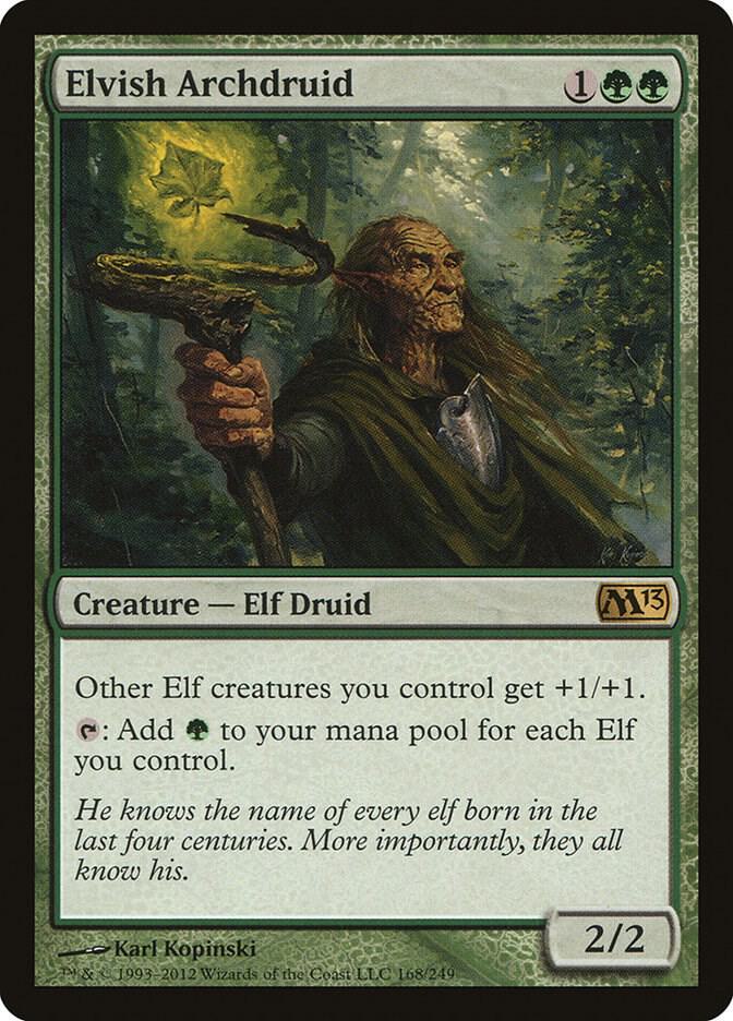 Elvish Archdruid 168/249 (Magic 2013 (M13))  | Chromatic Games