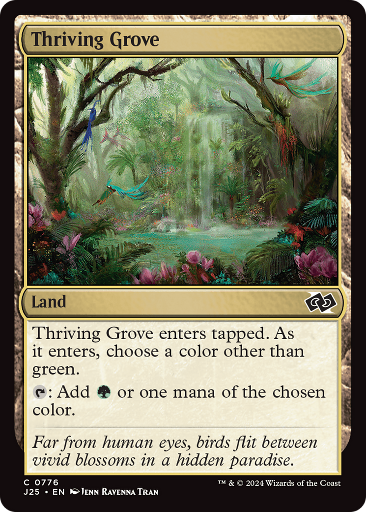 Thriving Grove [Foundations Jumpstart] | Chromatic Games