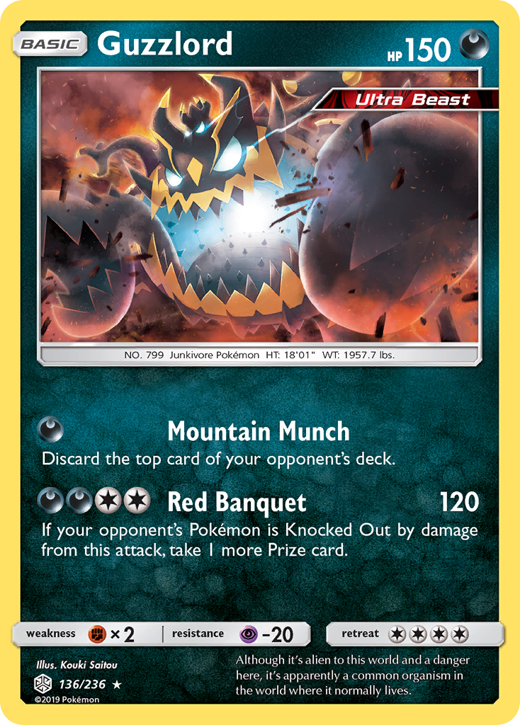 Guzzlord (136/236) [Sun & Moon: Cosmic Eclipse] | Chromatic Games