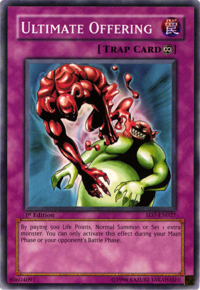 Ultimate Offering [SD7-EN027] Common | Chromatic Games