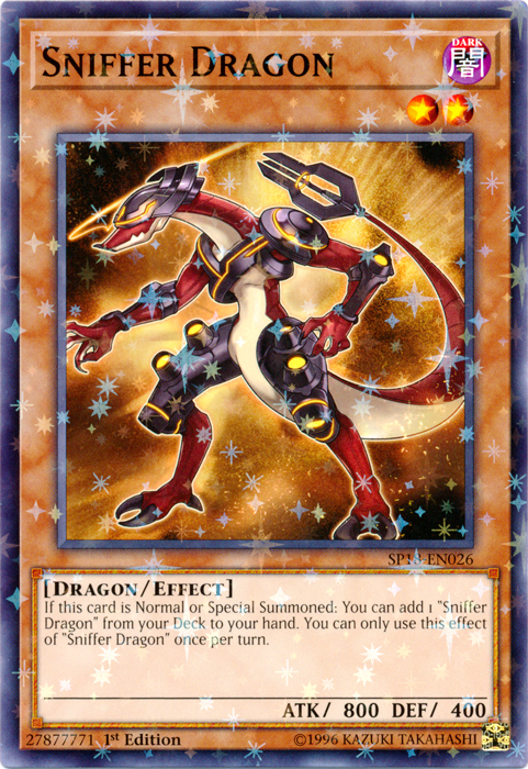 Sniffer Dragon [SP18-EN026] Starfoil Rare | Chromatic Games