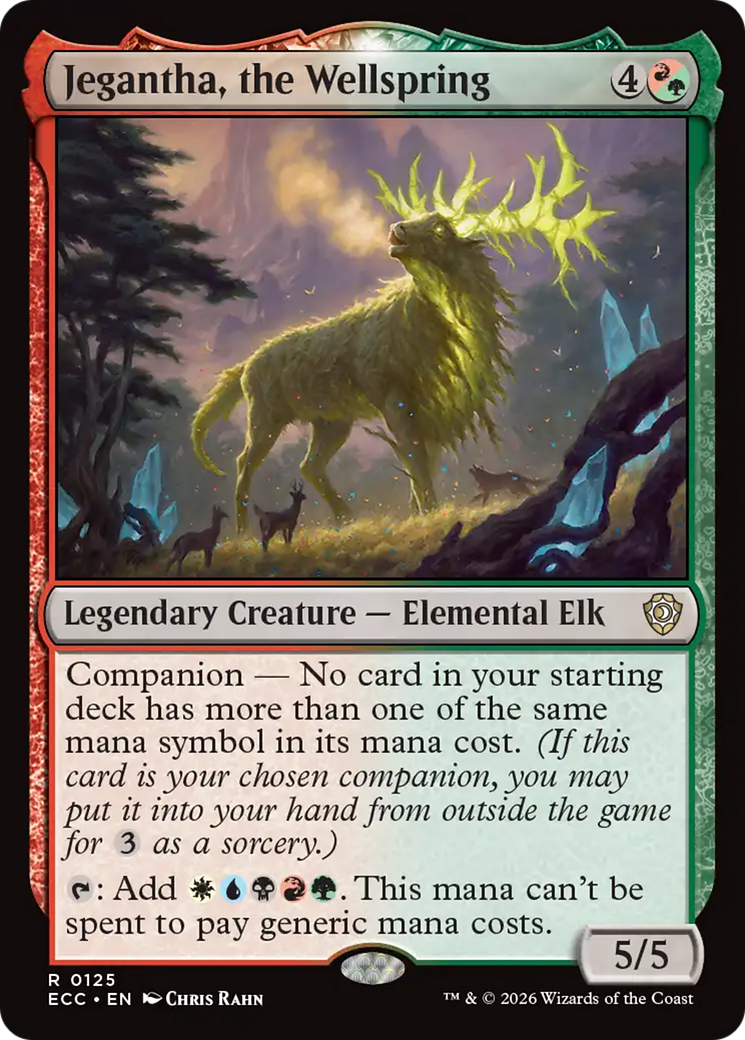Jegantha, the Wellspring [Lorwyn Eclipsed Commander] | Chromatic Games