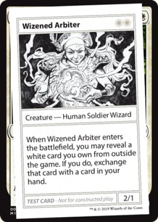 Wizened Arbiter (2021 Edition) [Mystery Booster Playtest Cards] | Chromatic Games