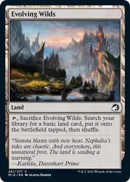 Evolving Wilds 261 (Innistrad: Midnight Hunt)  | Chromatic Games