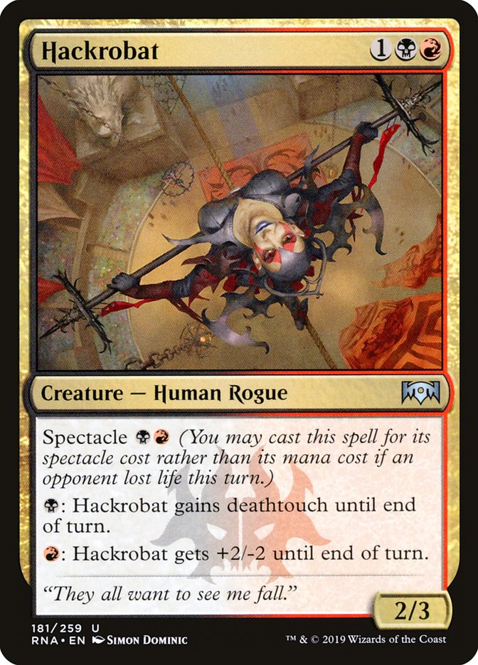 Hackrobat 181/259 (Ravnica Allegiance)  | Chromatic Games