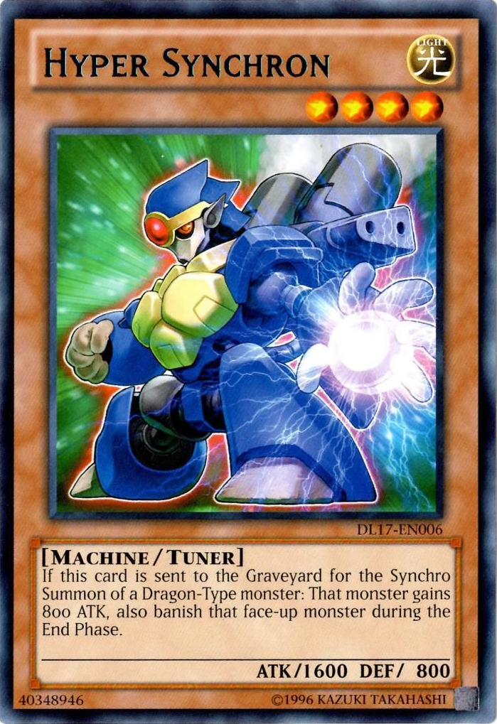 Hyper Synchron (Blue) [DL17-EN006] Rare | Chromatic Games