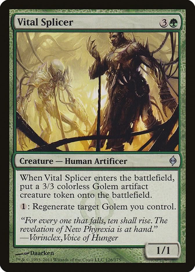 Vital Splicer 126/175 (New Phyrexia)  | Chromatic Games