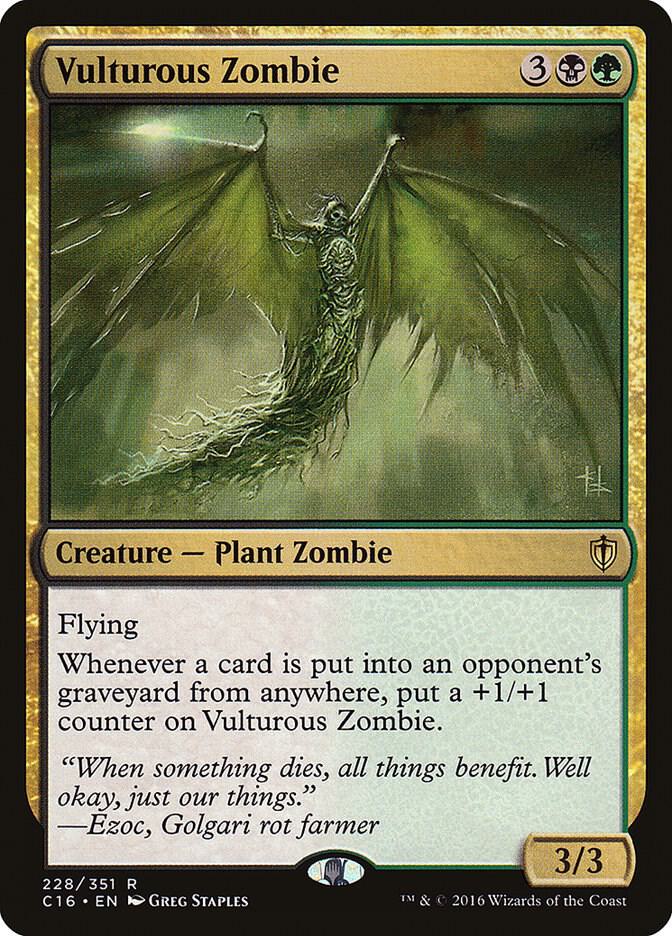Vulturous Zombie 228/351 (Commander 2016)  | Chromatic Games