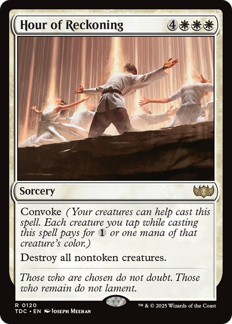 Hour of Reckoning [Tarkir: Dragonstorm Commander] | Chromatic Games