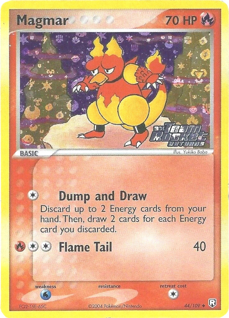 Magmar (44/109) (Stamped) [EX: Team Rocket Returns] | Chromatic Games