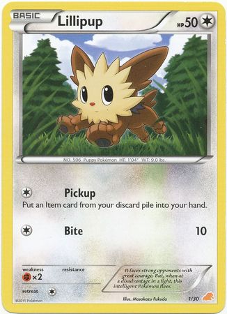 Lillipup (1/30) [Black & White: Trainer Kit - Excadrill] | Chromatic Games