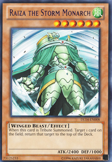 Raiza the Storm Monarch (Purple) [DL14-EN008] Rare | Chromatic Games