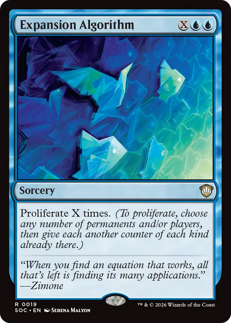 Expansion Algorithm [Secrets of Strixhaven Commander] | Chromatic Games
