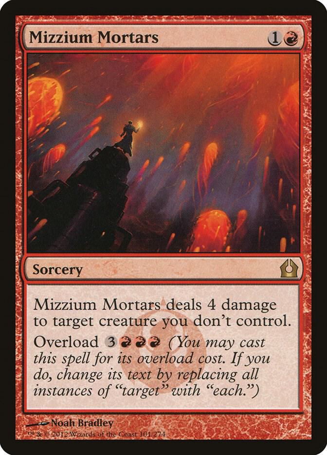 Mizzium Mortars 101 (Return to Ravnica)  | Chromatic Games