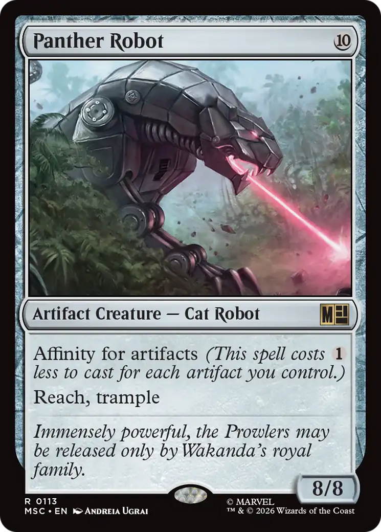 Panther Robot [Marvel Super Heroes Commander] | Chromatic Games