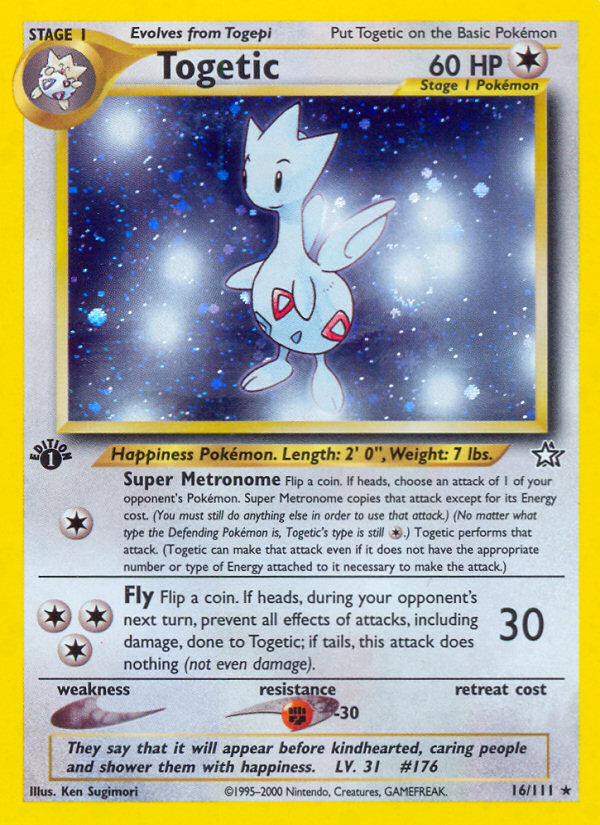 Togetic (16/111) [Neo Genesis 1st Edition] | Chromatic Games