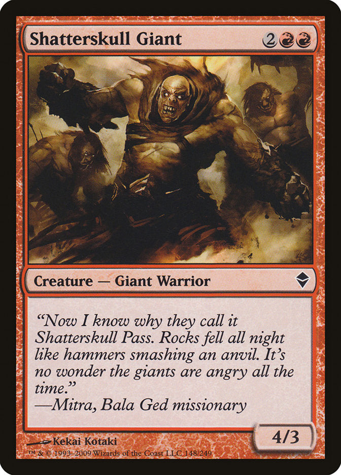 Shatterskull Giant 148/249 (Zendikar)  | Chromatic Games