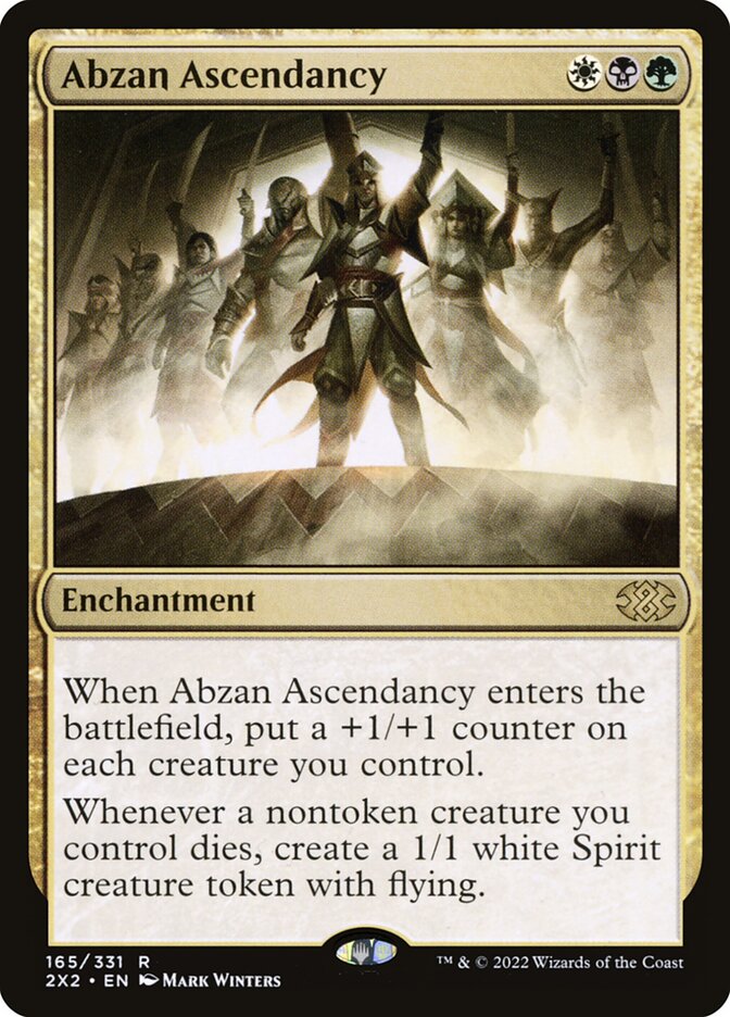 Abzan Ascendancy 165/331 (Double Masters 2022)  | Chromatic Games