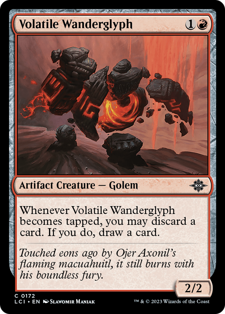 Volatile Wanderglyph [The Lost Caverns of Ixalan] | Chromatic Games