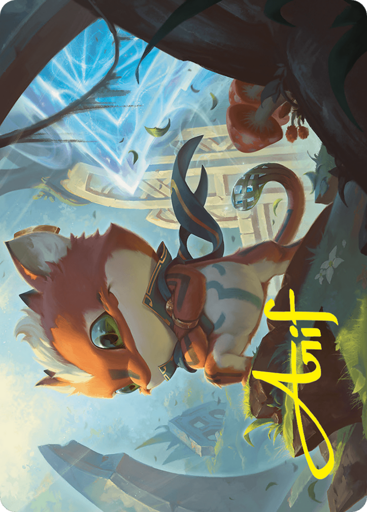 Loot, Exuberant Explorer Art Card (12/54) (Gold-Stamped Signature) [Foundations Art Series] | Chromatic Games