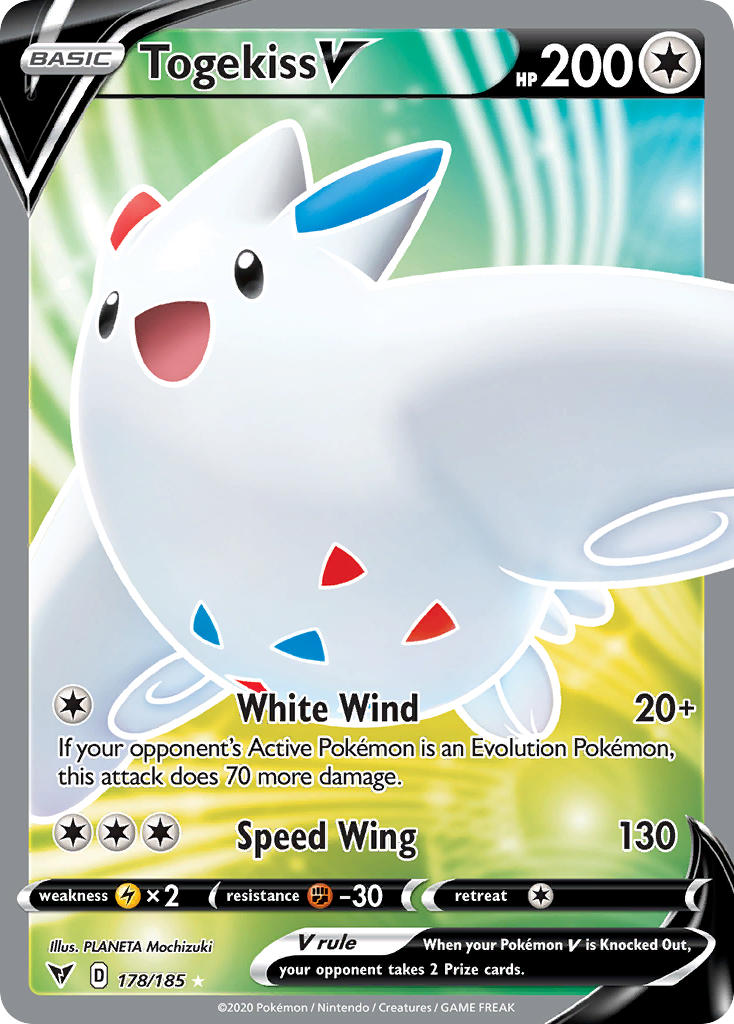 Togekiss V (178/185) [Sword & Shield: Vivid Voltage] | Chromatic Games