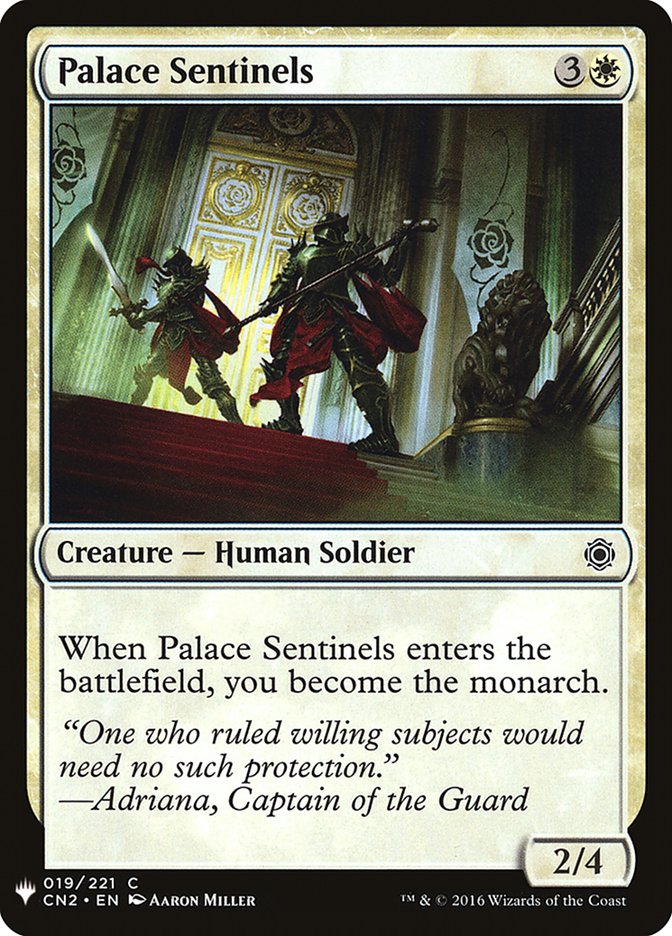 Palace Sentinels [Mystery Booster] | Chromatic Games