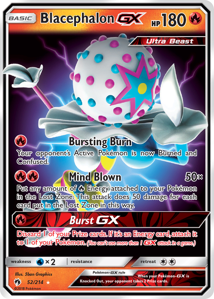 Blacephalon GX (52/214) [Sun & Moon: Lost Thunder] | Chromatic Games