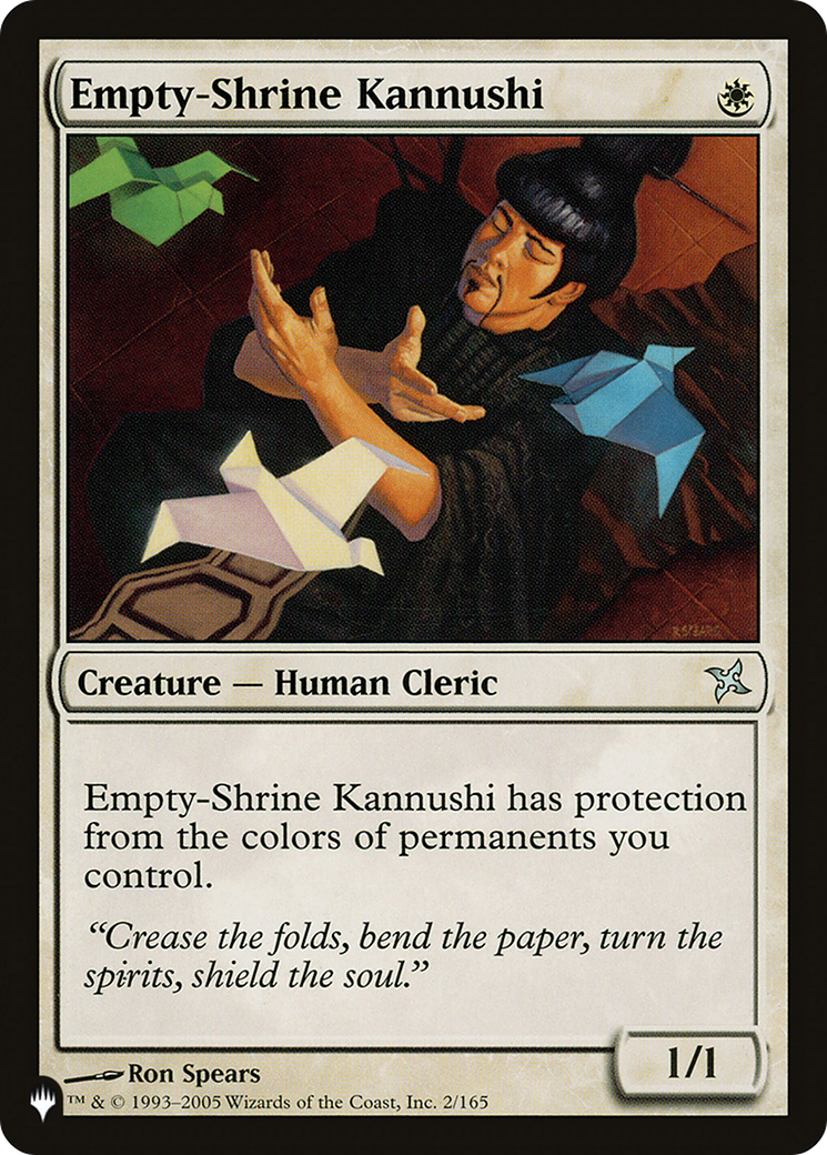 Empty-Shrine Kannushi [The List Reprints] | Chromatic Games