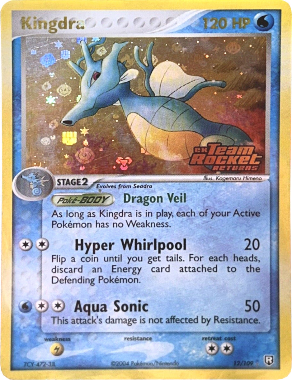 Kingdra (12/109) (Stamped) [EX: Team Rocket Returns] | Chromatic Games