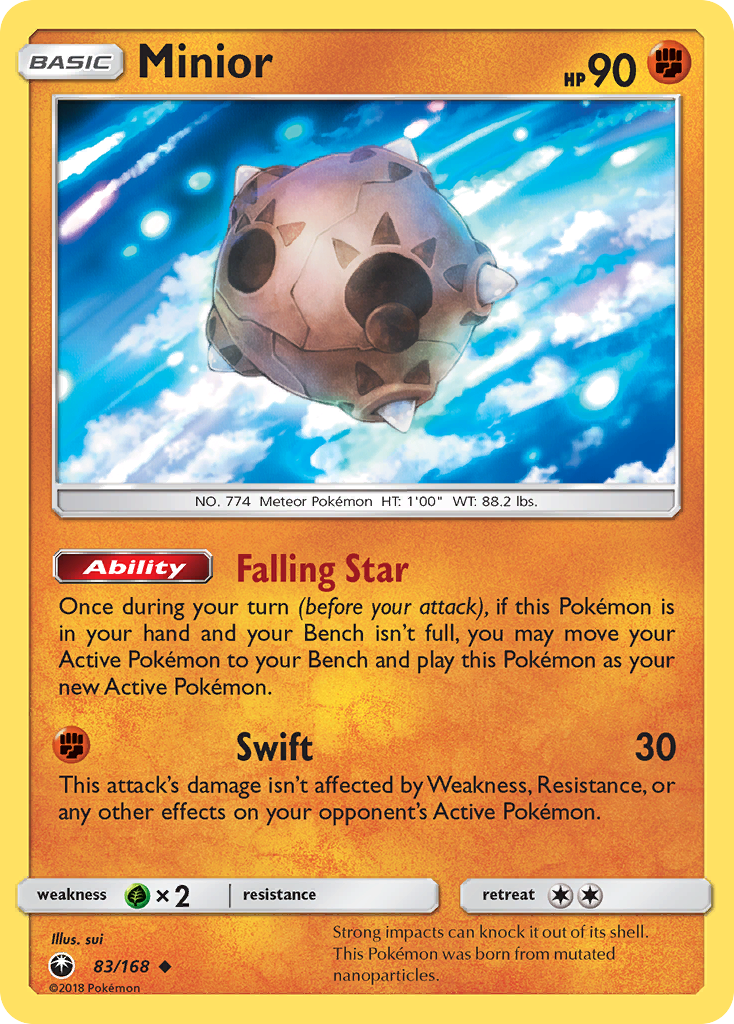 Minior (83/168) [Sun & Moon: Celestial Storm] | Chromatic Games