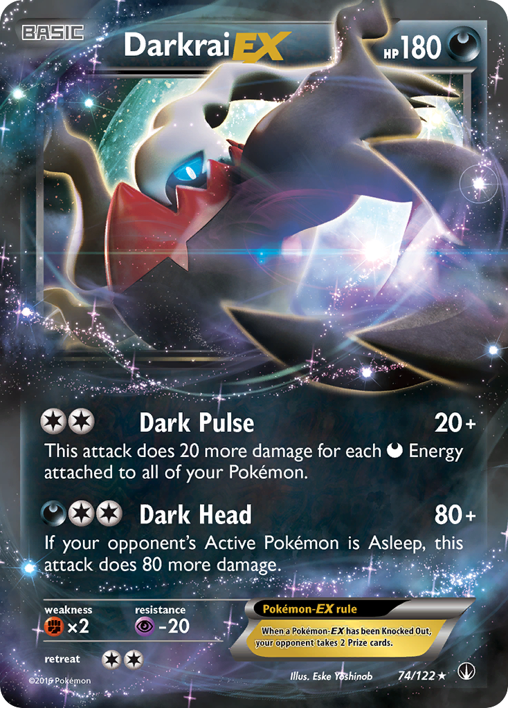 Darkrai EX (74/122) [XY: BREAKpoint] | Chromatic Games