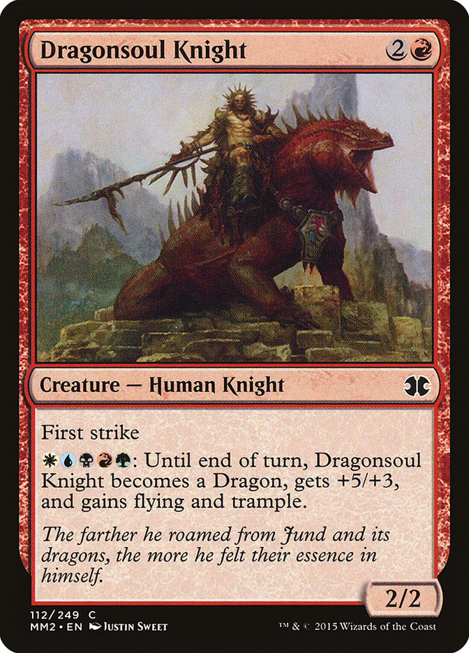Dragonsoul Knight 112/249 (Modern Masters 2015)  | Chromatic Games