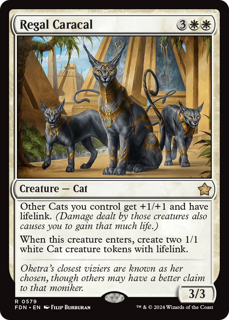 Regal Caracal [Foundations] | Chromatic Games