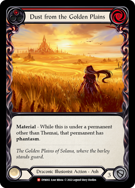 Dust from the Golden Plains [DYN002] (Dynasty) | Chromatic Games