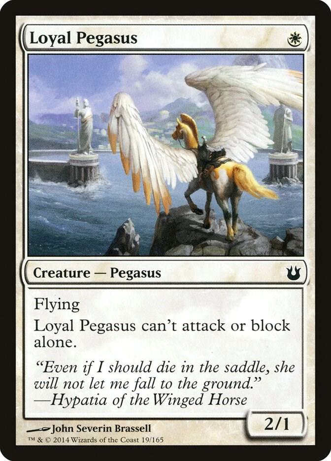 Loyal Pegasus 19/165 (Born of the Gods)  | Chromatic Games
