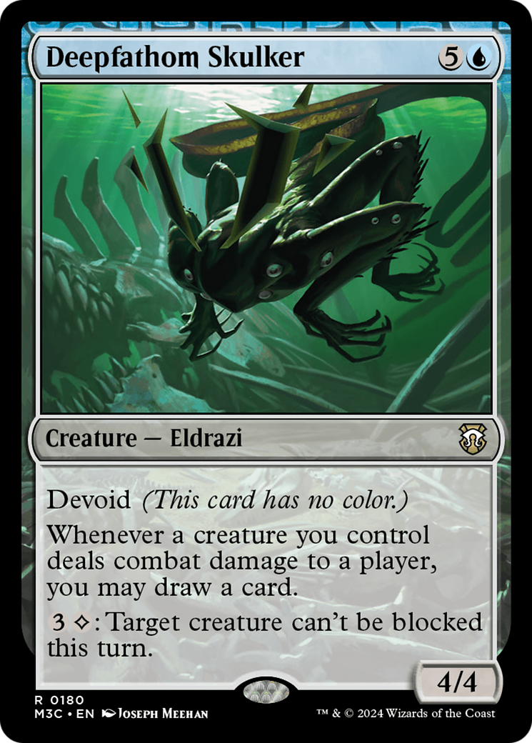 Deepfathom Skulker (Ripple Foil) [Modern Horizons 3 Commander] | Chromatic Games