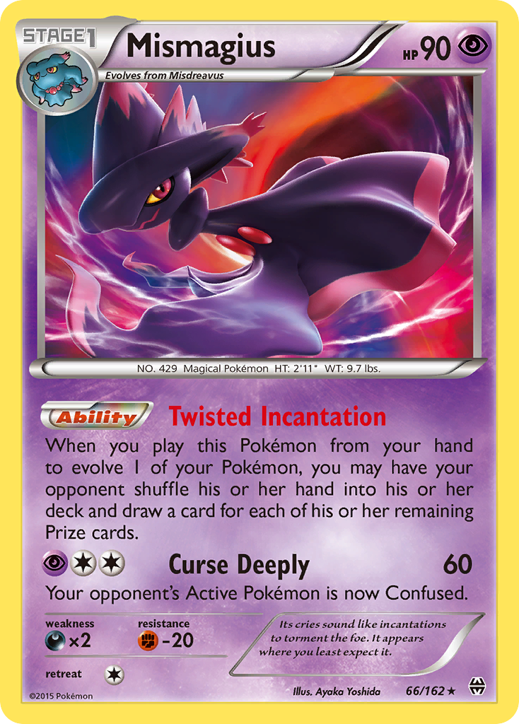 Mismagius (66/162) [XY: BREAKthrough] | Chromatic Games