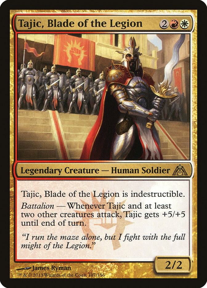 Tajic, Blade of the Legion 107/156 (Dragon's Maze)  | Chromatic Games