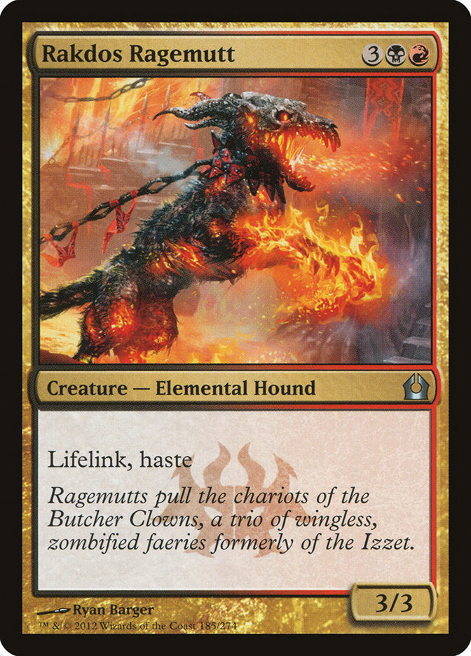 Rakdos Ragemutt 185/274 (Return to Ravnica)  | Chromatic Games
