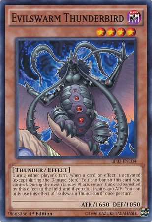 Evilswarm Thunderbird [BP03-EN104] Common | Chromatic Games