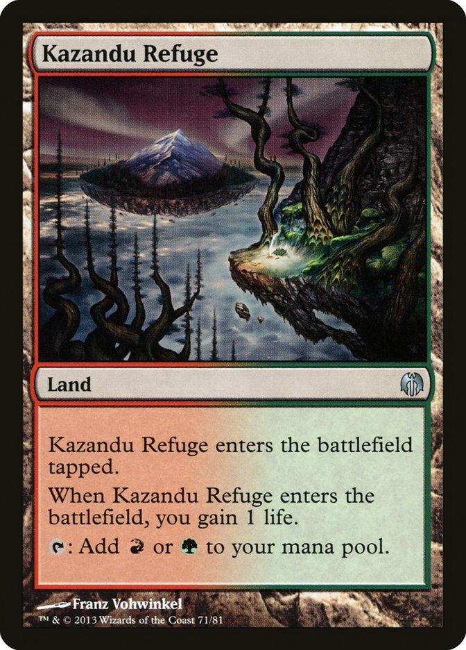 Kazandu Refuge [Duel Decks: Heroes vs. Monsters] | Chromatic Games