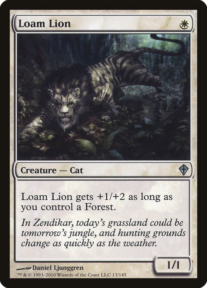 Loam Lion 13 (Worldwake)  | Chromatic Games