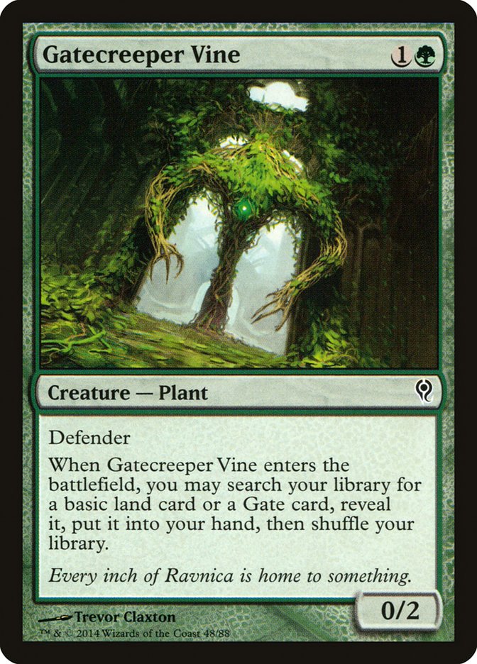 Gatecreeper Vine [Duel Decks: Jace vs. Vraska] | Chromatic Games