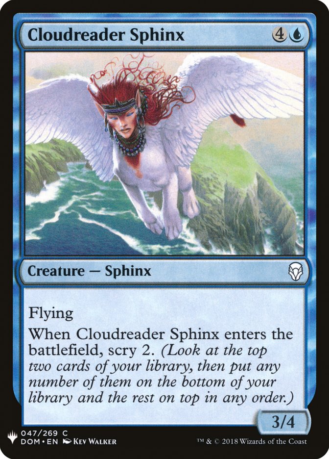 Cloudreader Sphinx [Mystery Booster] | Chromatic Games