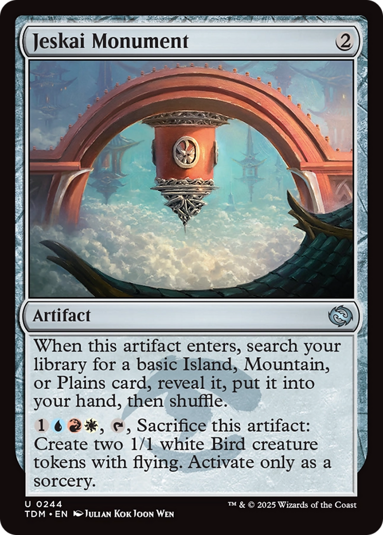 Jeskai Monument [Tarkir: Dragonstorm] | Chromatic Games