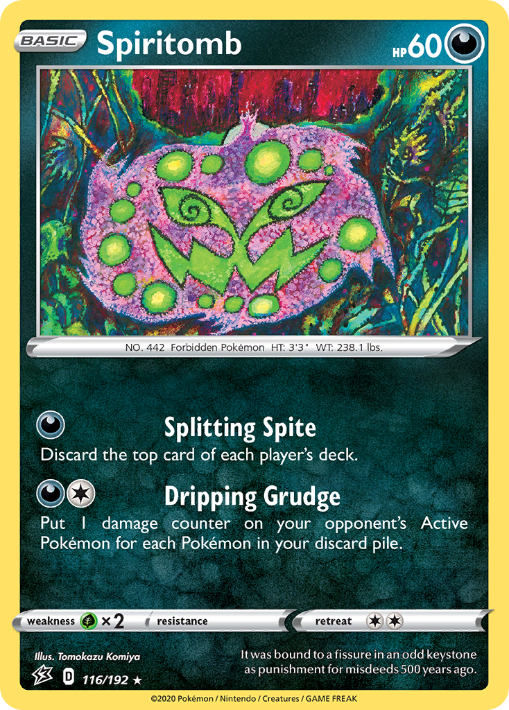 Spiritomb (116/192) [Sword & Shield: Rebel Clash] | Chromatic Games