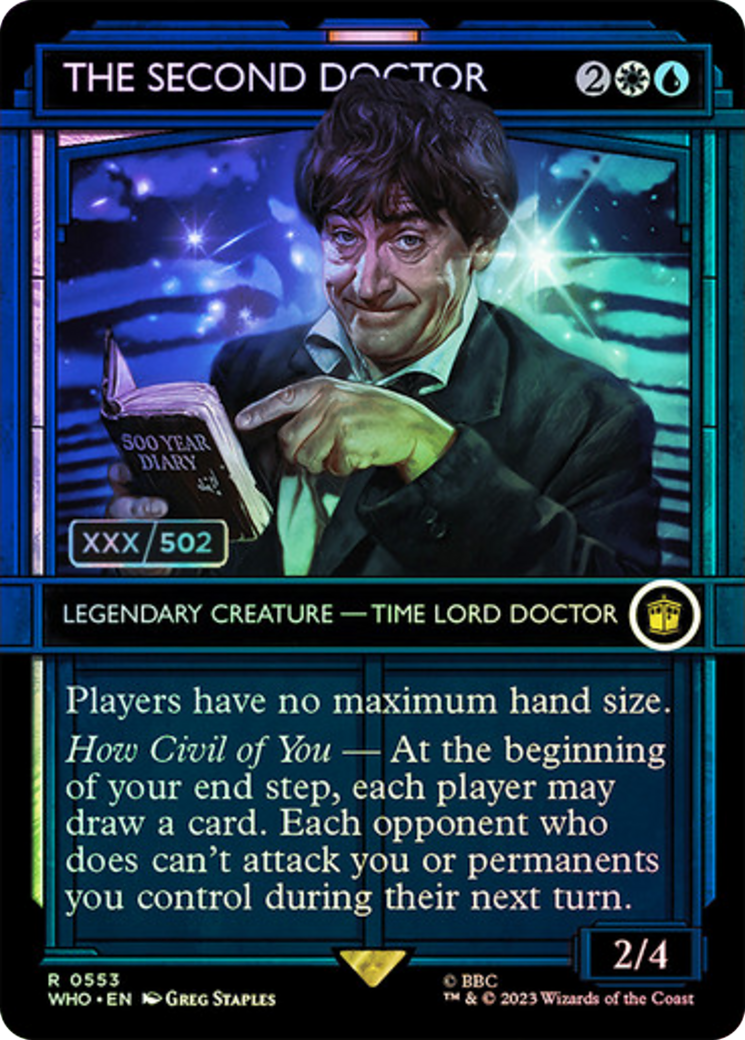 The Second Doctor (Serial Numbered) [Doctor Who] | Chromatic Games